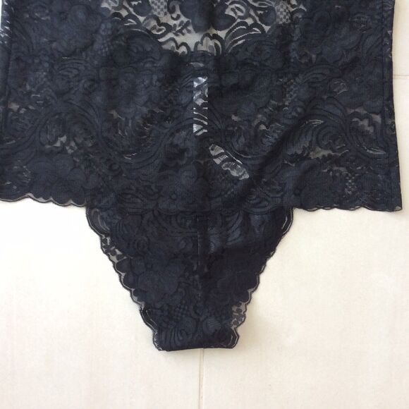 Adore Me Lingerie Bodysuit Lace Teddy - Picture 8 of 9